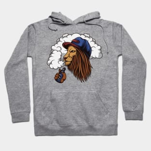 Cool lion - the vape addict Hoodie